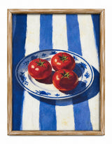 "Mediterranean Tomatoes" Still Life Framed Print w/ Glass - SLP18