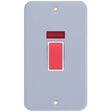 Selectric Metal Clad 2 Gang 45A DP Switch with Neon