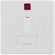Selectric Smooth 13A DP Switched Fused Connection Unit with Flex Outlet and Neon