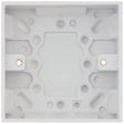 Selectric Square 1 Gang 25mm Surface Pattress Box