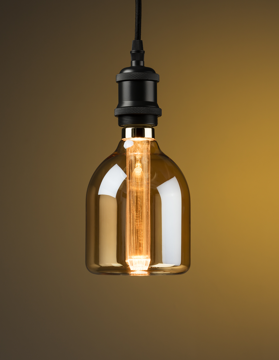 Knightsbridge LU3ACH LUNA 230V 3W ES LED Chalice Retro Lamp 1800K