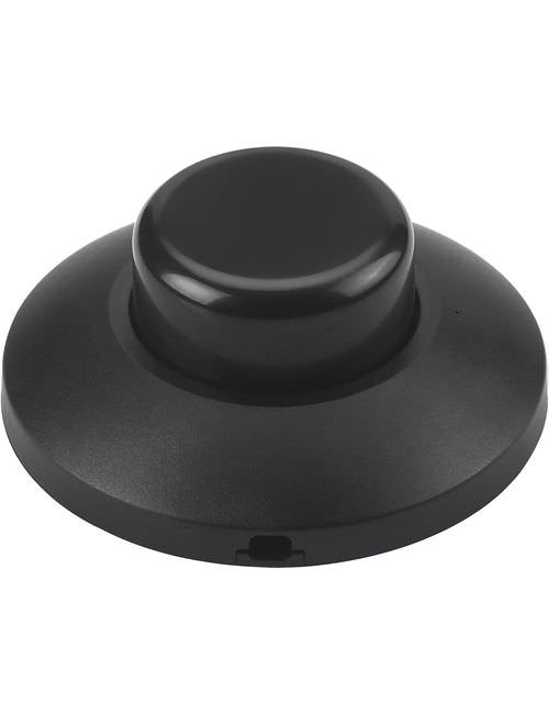 SPL Rotary Foot Dimmer Trailing Edge LED 0-75W Black K Non-Dimmable - 960000205-1