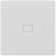 Selectric Smooth 1 Gang Telephone Master Socket