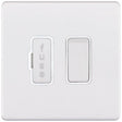 Selectric 5M-Plus Matt White 13A DP Switched Fused Connection Unit with White Insert