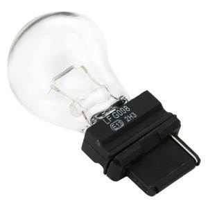 Auto 27w 12v 2.25a Wedge Base Clear Pear Shaped Car Light Bulb - 25x53mm