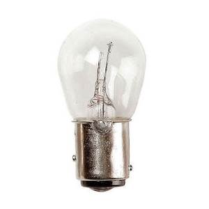 Auto 21/5w 24v BaY15d Stop/Tail Dual Filament Clear Pear Shaped Car Light Bulb - P26X46mm