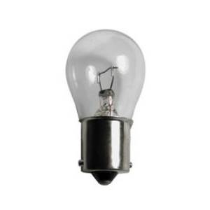 Auto 18.76w 28v 0.67a Ba15s/SCC Clear Pear Shaped Car Light Bulb - P26X46mm