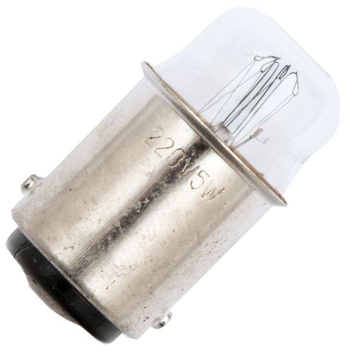 Schiefer Ba15d T14x30mm 130V 38mA 5W C-5A 2000h Clear 2500K Dimmable - 153066500