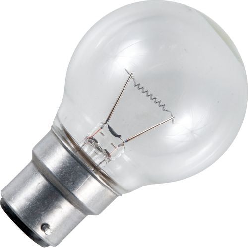 Schiefer Ba22d/25x26 G50x78mm 24V 60W CC-6 1000h Clear 2500K Non-Dimmable - 652224060