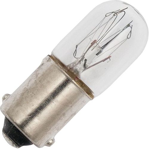 Schiefer Ba9s T10x28mm 240V 10mA 24W CC-5A 2000h Clear 2500K Dimmable - 092894300