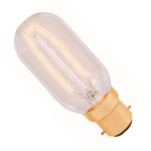 Bell Vintage Series 250v 60w B22d/BC Clear Tubular Bulb - 01491