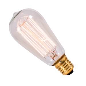 Squirrel Cage Antique Bulb 240v 40w E27/ES Clear. An early 1900's Light Bulb