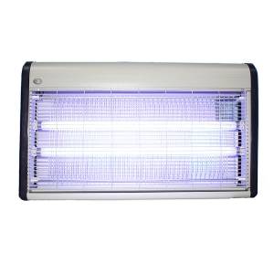 MD-40W 2x20w Flykiller Unit in Aluminium