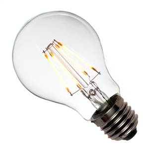 240v 6w E27 Filament LED GLS 2700°K 750lm - SH-A60-6W-E27