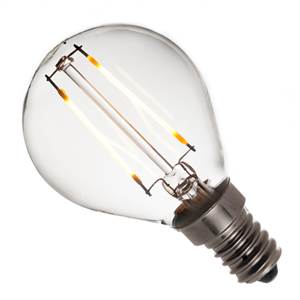 240v 2w Filament LED E14 Golf Ball 2700°K 220lm - SH-G45-2w-E14