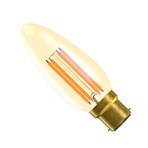 Filament LED 4w B22d Vintage Amber 2000K Dimmable - BELL - 01451
