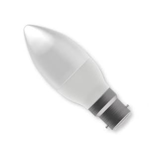 240v 4w Ba22d Opal Candle 2700°K Dimmable - BELL - 05850