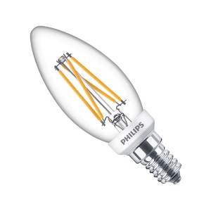 CLA LEDCandle DT6-40w CRI90 B35 CL - E14 Clear LED Candle 927-922 Dim - 64628800