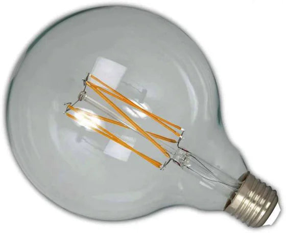 Calex Vintage LED Dimmable Filament G125 Globe 4W ES Clear Very Warm White