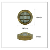 navigator solid brass compact mini bulkhead satin nickel