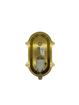 small ip64 solid brass decorative eyelid bulkhead satin nickel