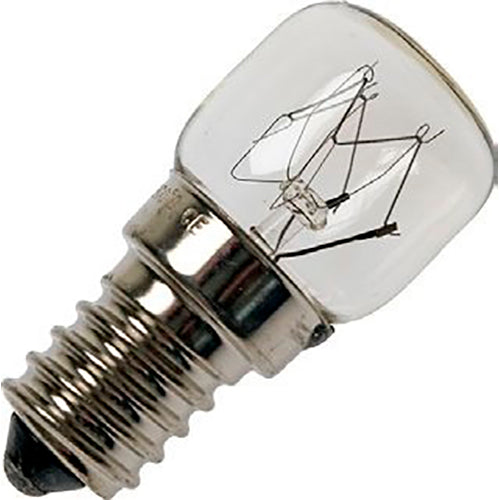 Schiefer E14 P22x48mm 130V 5W C-5A RC 1500h Clear 2500K Dimmable - 144866500