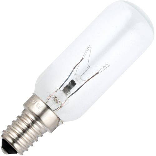 Schiefer E14 Oven T25x75mm 220-260V 40W CC-3A 1500h Clear 300° 2500K Dimmable - 147572644