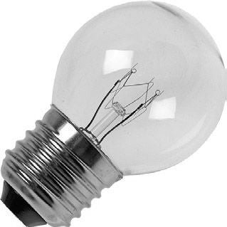 Schiefer E27 G45x70mm 130V 15W C-5A RC 1000h Clear 2500K Dimmable - 277264600