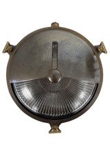 Navigator Solid Brass Eyelid Porthole Bulkhead - Antique Brass