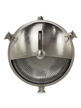 Navigator Solid Brass Eyelid Porthole Bulkhead - Satin Nickel