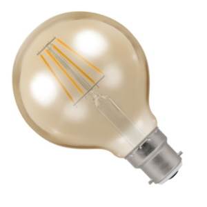 240v 5w Ba22d Filament LED 2700K Antique Bronze Dimmable 410lm - Crompton - 4269
