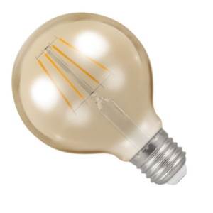 240v 5w E27 Filament LED 2700K Antique Bronze 410lms Dimmable - Crompton - 4276
