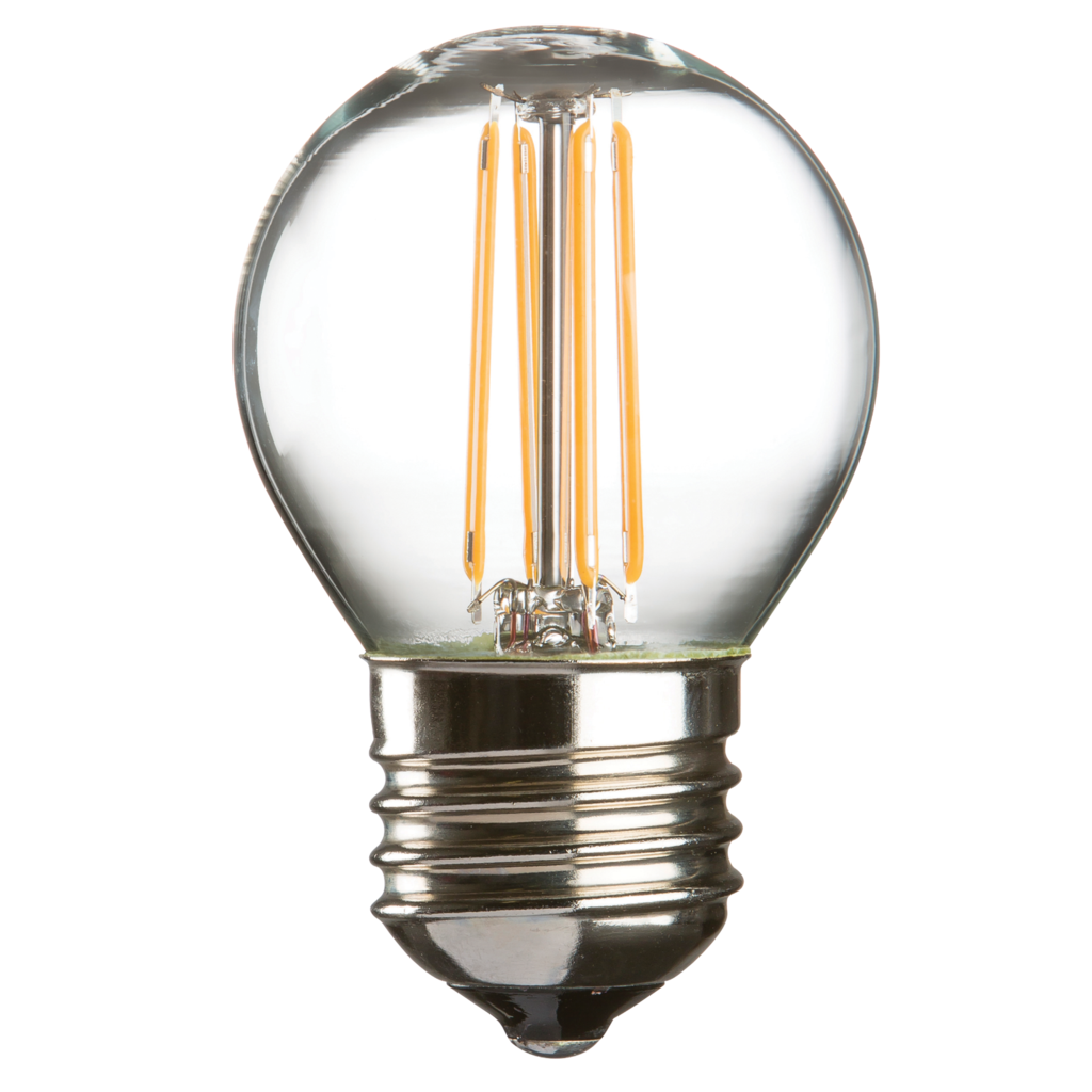 Casell GBL4ES-82D-CA - Filament LED Golf 240v 4w E27 2800K 440lms Dimmable