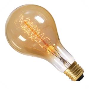 Girard Sudron GL40ES-DECOG1-GS - 240v 40w E27 Amber Deluxe Decorative 200