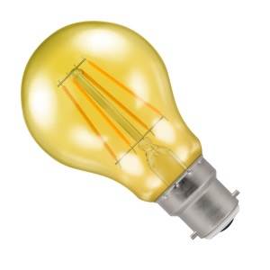 240v 4.5w BC LED Harlequin Yellow - Crompton - 13797