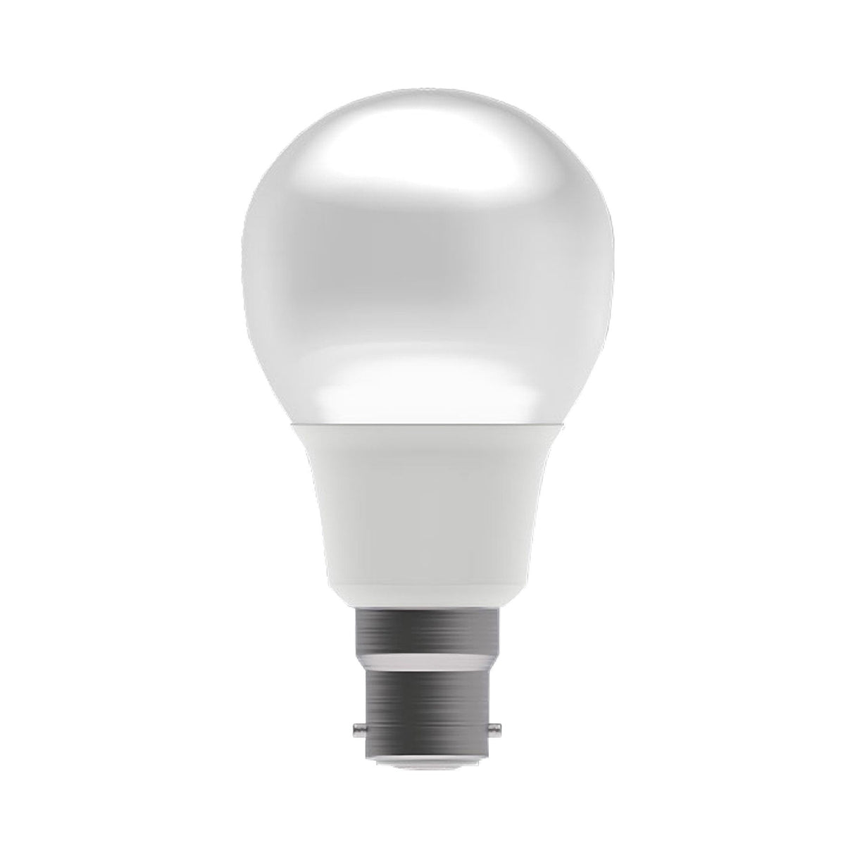 Bell 05182 Dimmable 7W LED BC Bayonet Cap B22 GLS Cool White 4000K
 470lm Opal Light Bulb