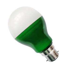 Bell Lighting GLS Shape 240v 5w B22d LED A60 GREEN