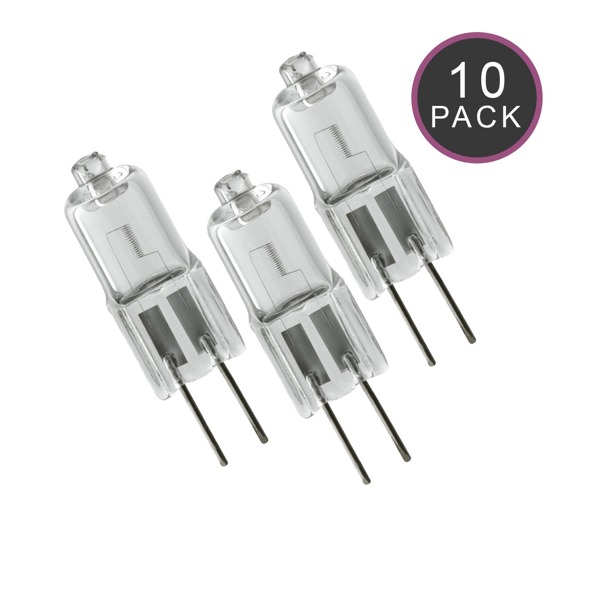 Pack of 10 - Halogen Capsule 20w 24v G4 Casell Lighting Light Bulb