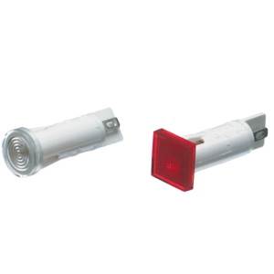 Miniature light bulbs 24v 1w 10mm Round Red