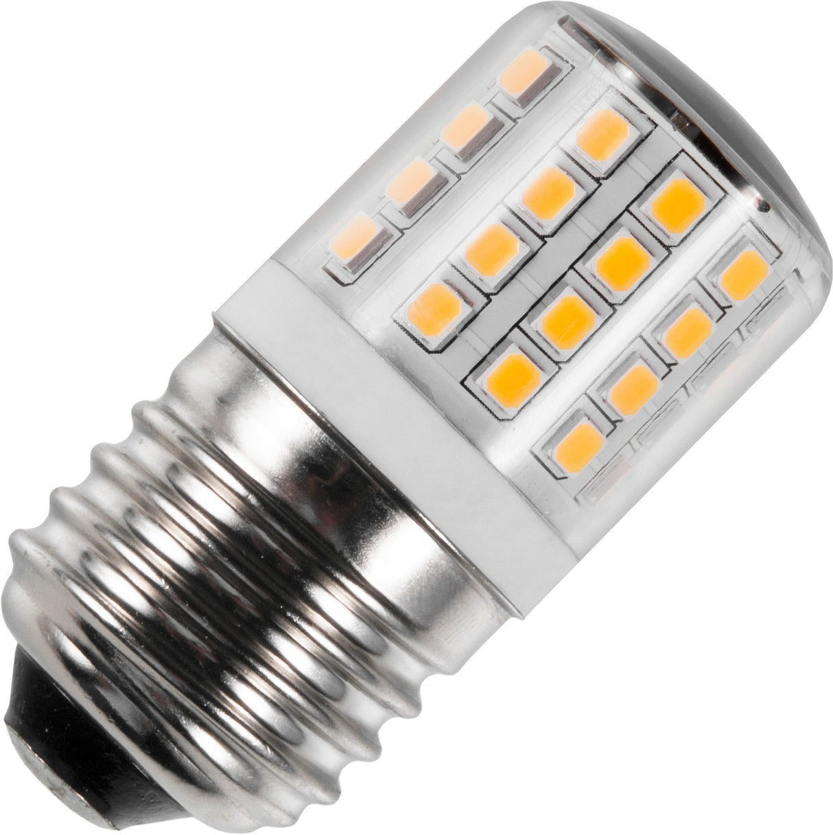 Schiefer L279333230 - LED E27 Tube T27x60mm 100-240V 320Lm 3W 830 AC/DC Clear Non-Dim