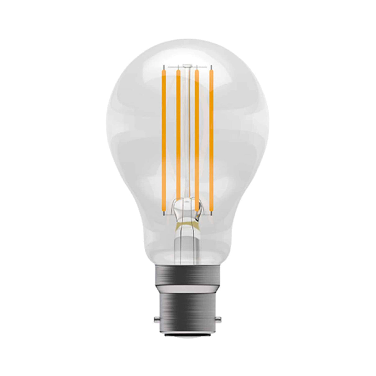 Bell 05018 Non-Dimmable 6W  BC Bayonet Cap B22 GLS Warm 2700K
  810lm Clear Light Bulb