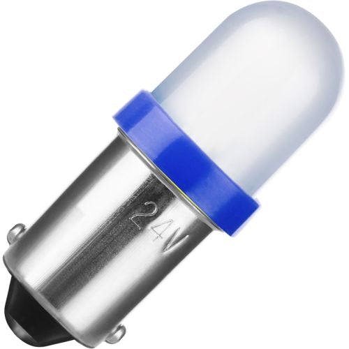 Schiefer Ba9s Single Led T85x28mm 130V 5mA AC/DC Diffused Blue 20000h K Non-Dimmable - 092766606