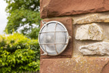 solid brass porthole bulkhead large 210mm x 90mm