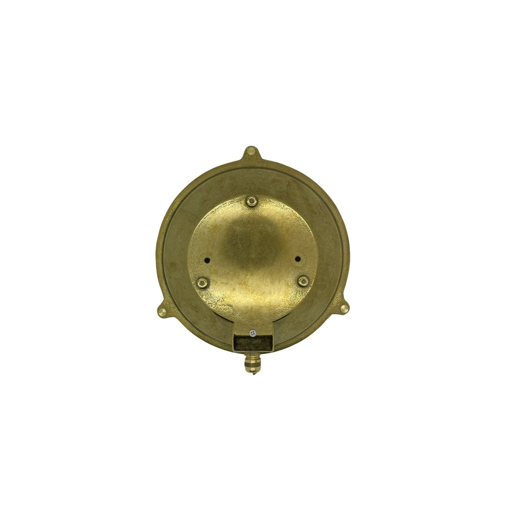 solid brass porthole bulkhead large 210mm x 90mm