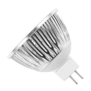 24-30v 4w GU5.3 50mm MR16 LED 2700k 45ø Reflector Bulb - 268 Lumens