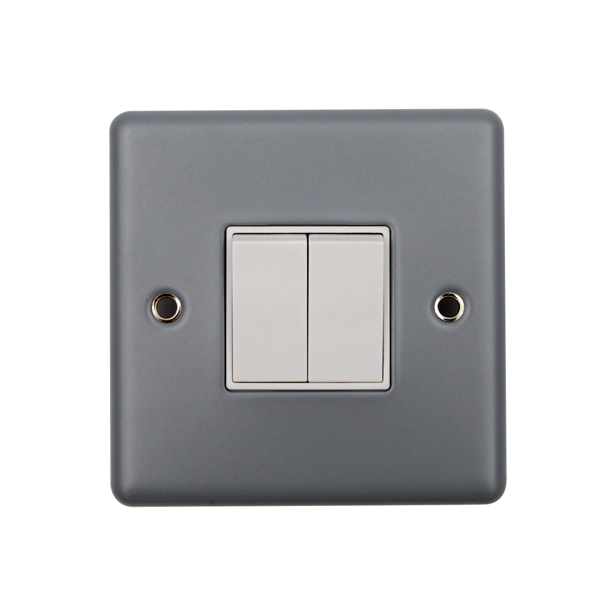 Caradok 2G 2W 10A Switch Metalclad Veritage