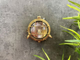 solid brass porthole bulkhead g9 mini 120mm x 60mm