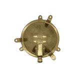 solid brass porthole bulkhead g9 mini 120mm x 60mm