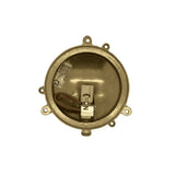 solid brass porthole bulkhead g9 mini 120mm x 60mm