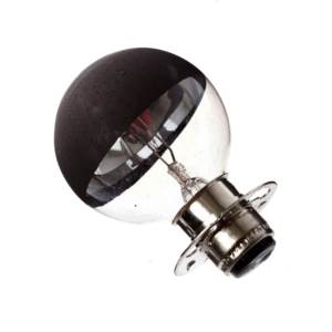 Morse Aldis Signal Bulb 24v 60w P30d (Double contact) with Crown Silvered top